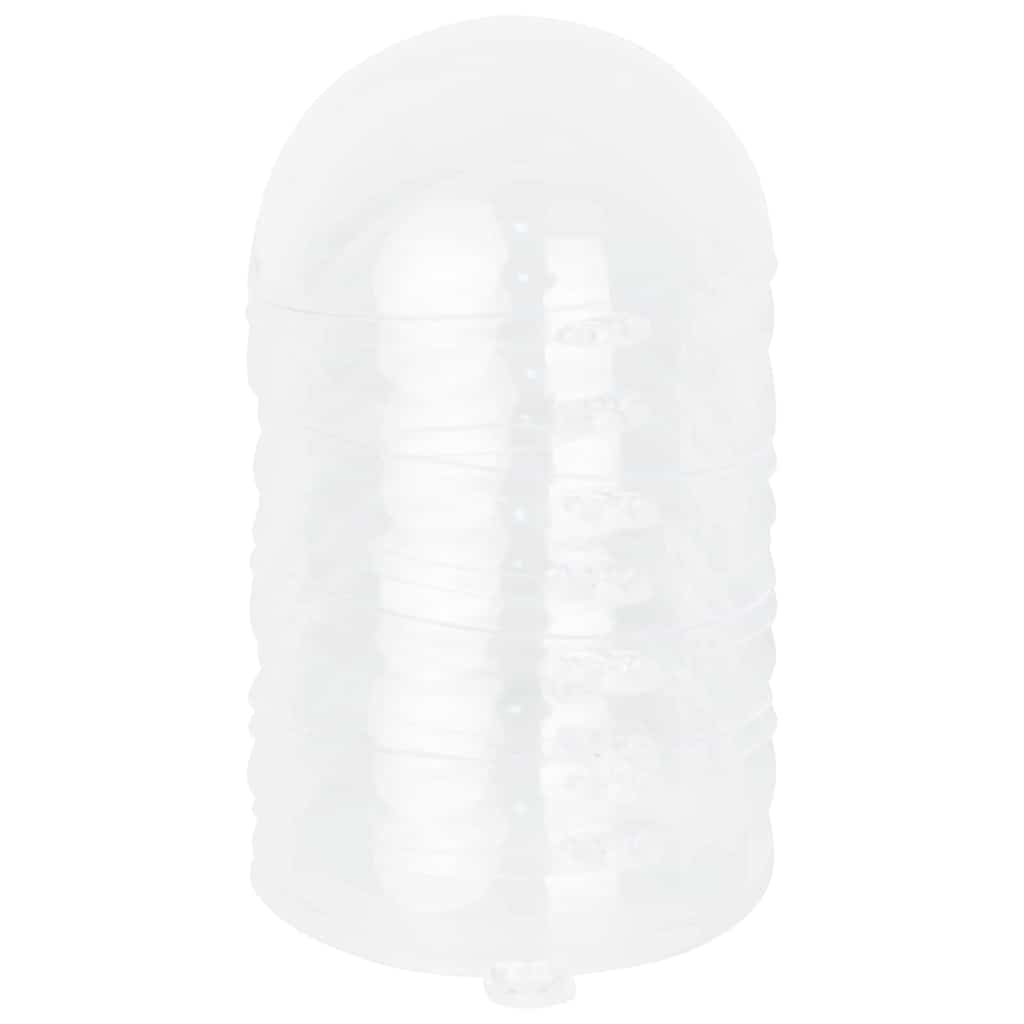 Weihnachtskugel-Set 25 pcs Transparent Ø 10 cm Kunststoff