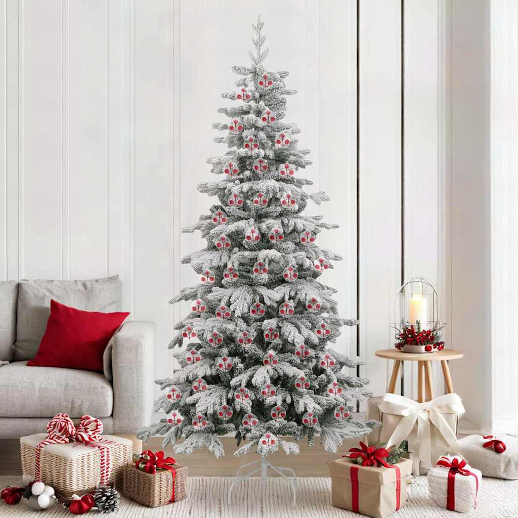 Weihnachtskugel-Set 100 pcs Transparent Ø 8 cm Kunststoff