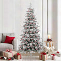 Weihnachtskugel-Set 100 pcs Transparent Ø 8 cm Kunststoff