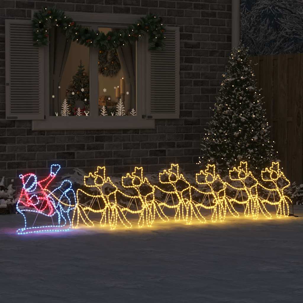 Weihnachtsdekoration Mehrfarbig 69 x 79 cm PVC