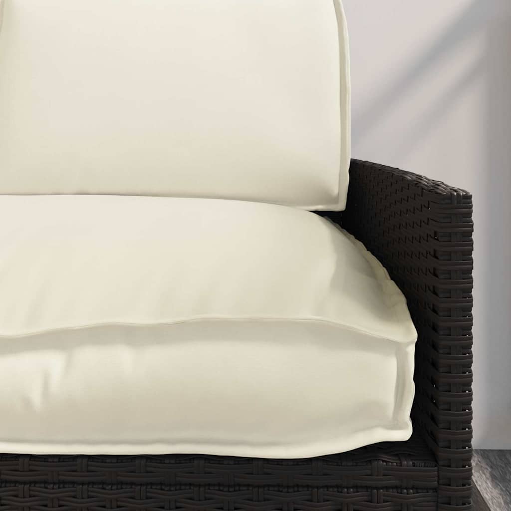 Kissenset 3 pcs Creme Oxford-Stoff