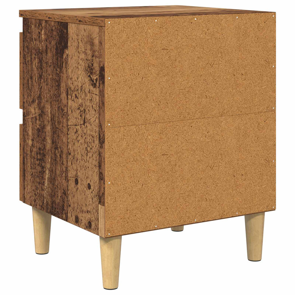 Bettschrank Altholz 40 x 35 x 50 cm Holzwerkstoff