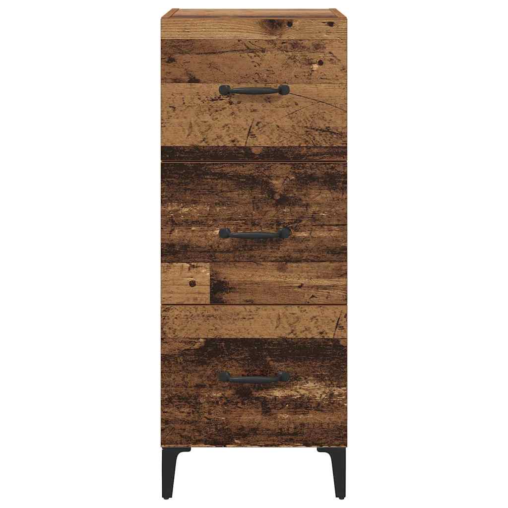 Sideboard Altholz 34,5 x 34 x 90 cm Holzwerkstoff