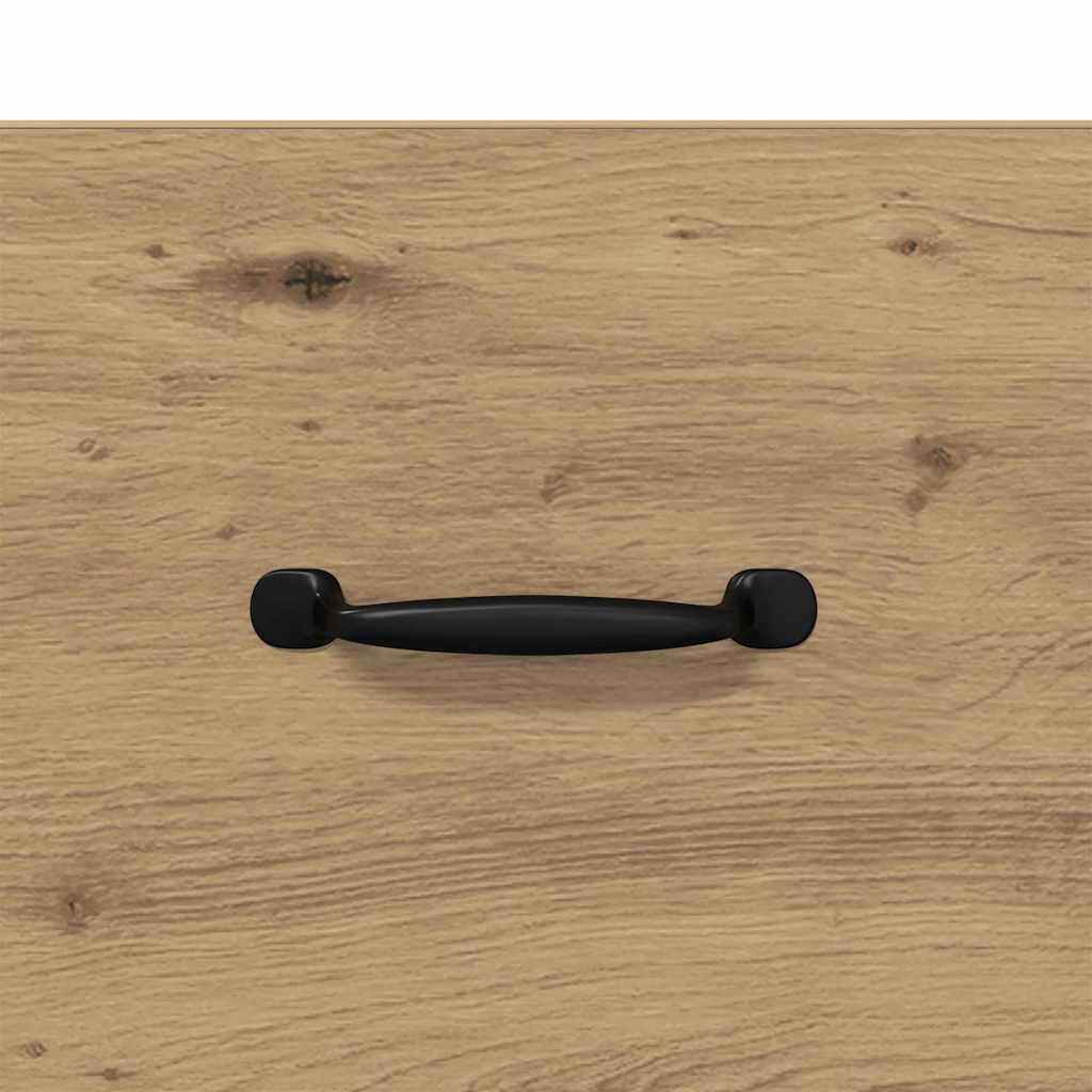 Sideboard Artisan-Eiche 34,5 x 34 x 90 cm Holzwerkstoff
