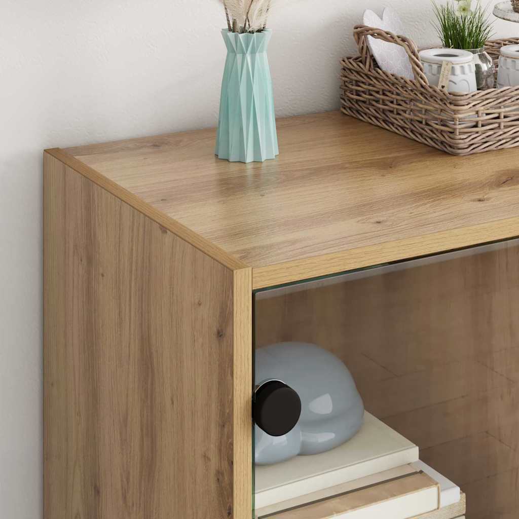 Seitenschrank Artisan-Eiche 68 x 37 x 75,5 cm Holzwerkstoff