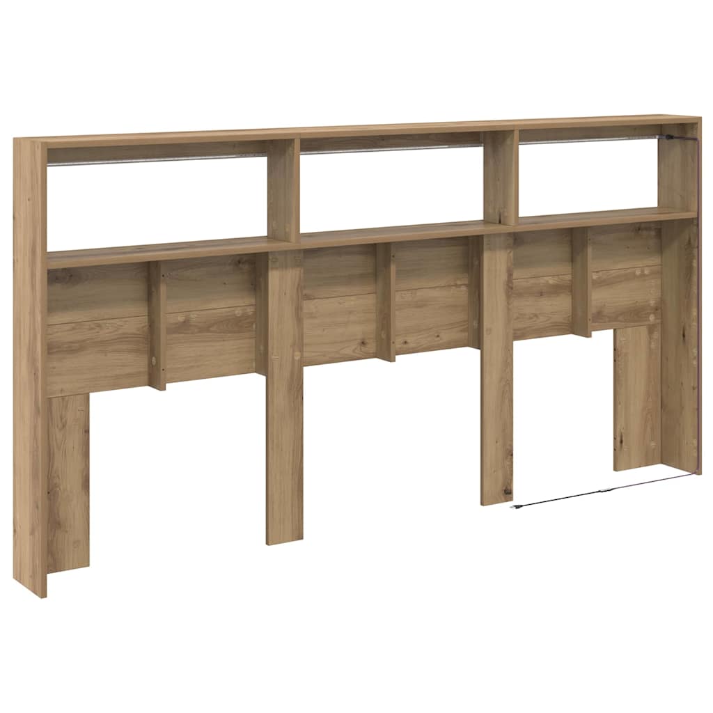 Kopfteil Artisan-Eiche 200 x 17 x 102 cm Holzwerkstoff