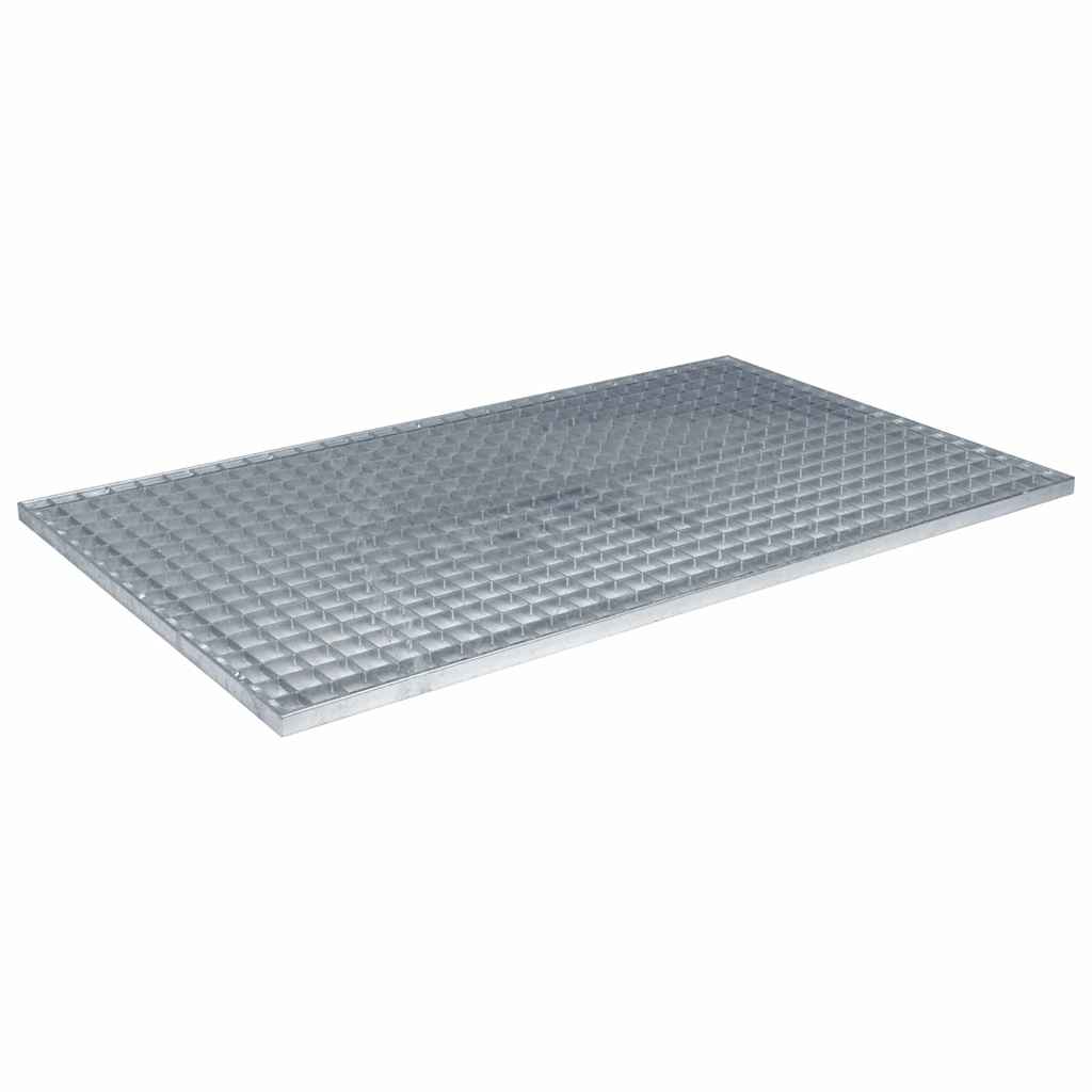 Gitter Silber 30 x 30 x 2 cm Feuerverzinkter Stahl