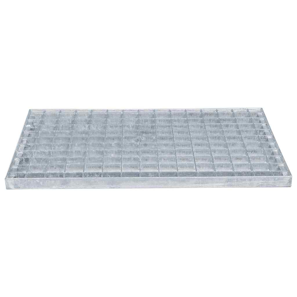 Gitter Silber 50 x 35 x 2 cm Feuerverzinkter Stahl