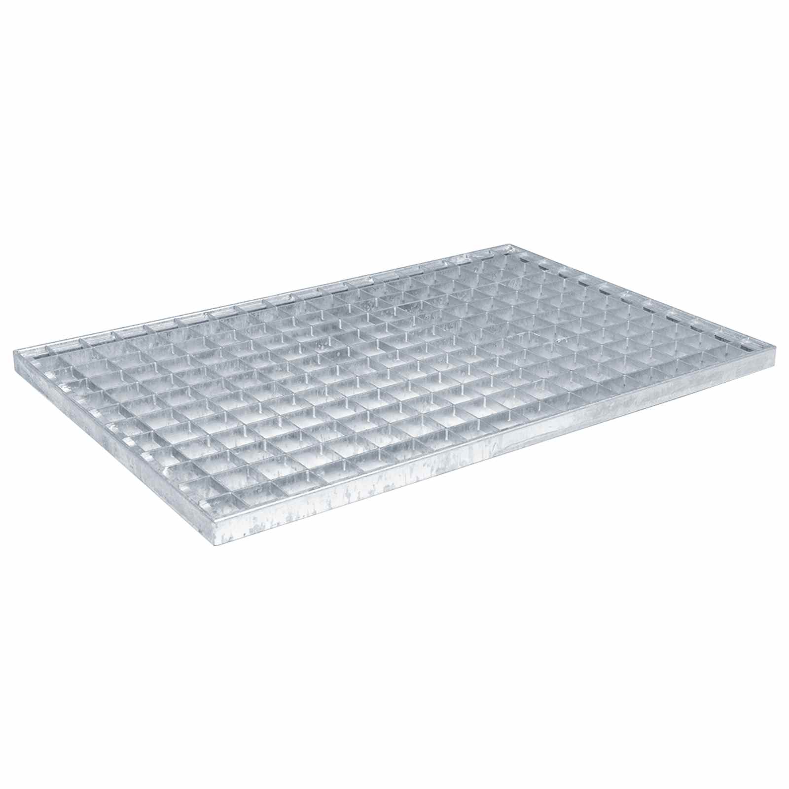 Gitter Silber 60 x 40 x 2 cm Feuerverzinkter Stahl