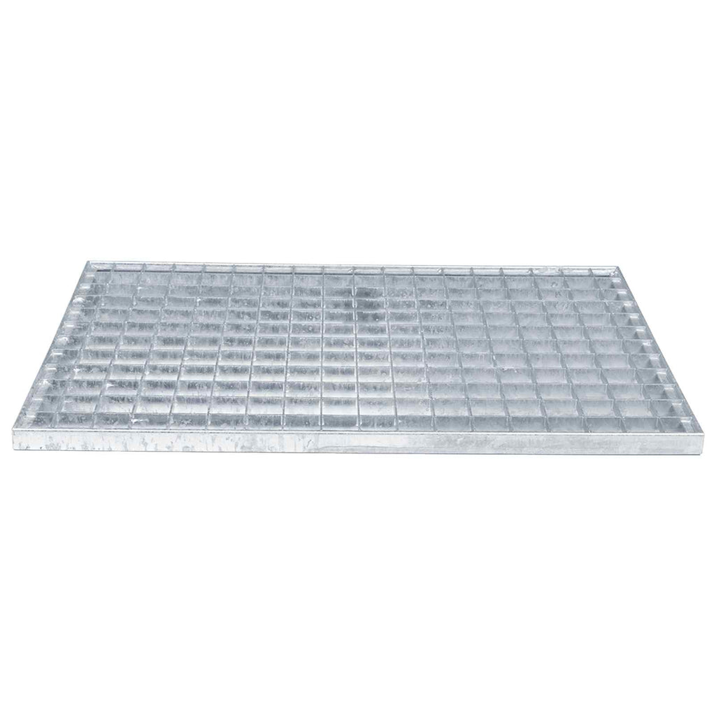 Gitter Silber 60 x 40 x 2 cm Feuerverzinkter Stahl