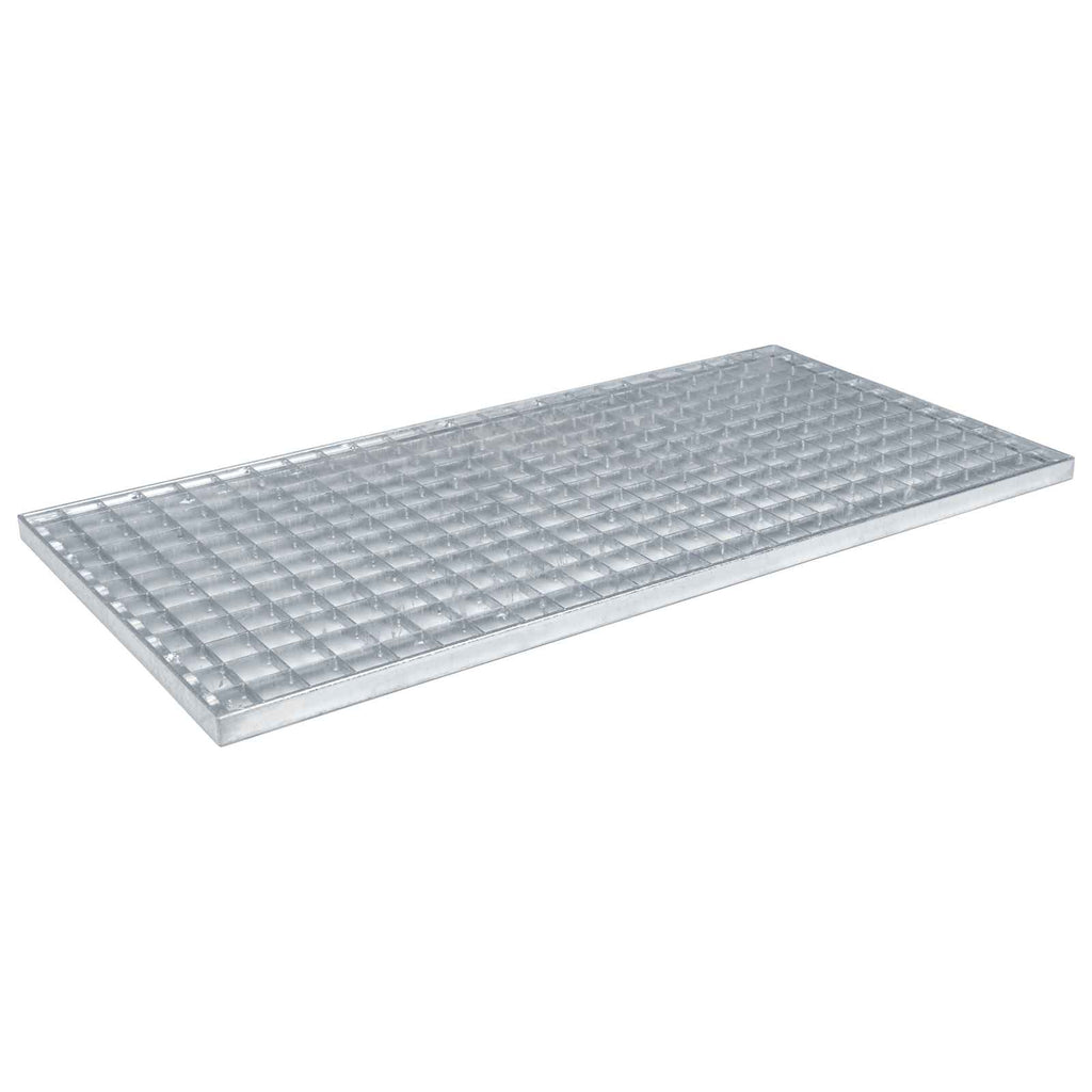 Gitter Silber 80 x 40 x 2 cm Feuerverzinkter Stahl