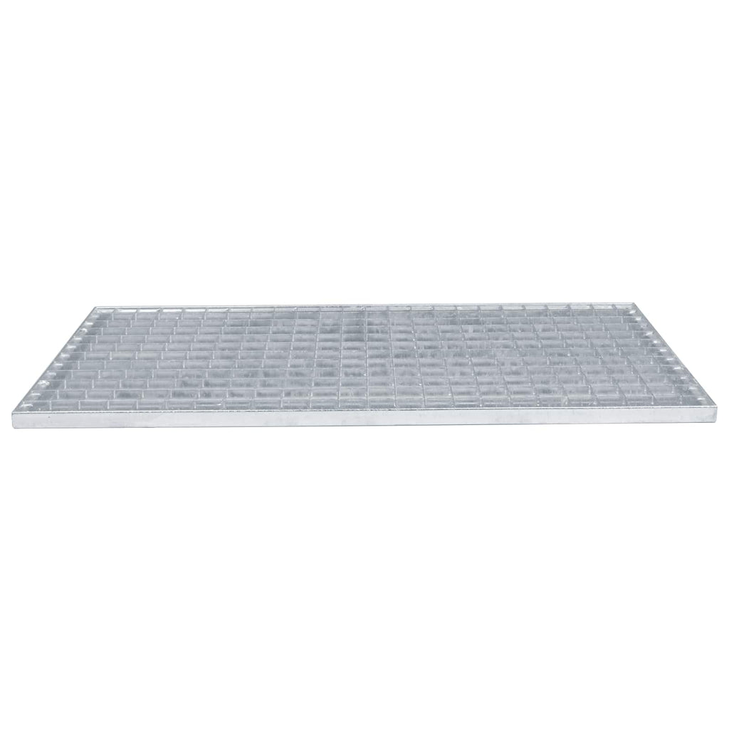 Gitter Silber 80 x 40 x 2 cm Feuerverzinkter Stahl