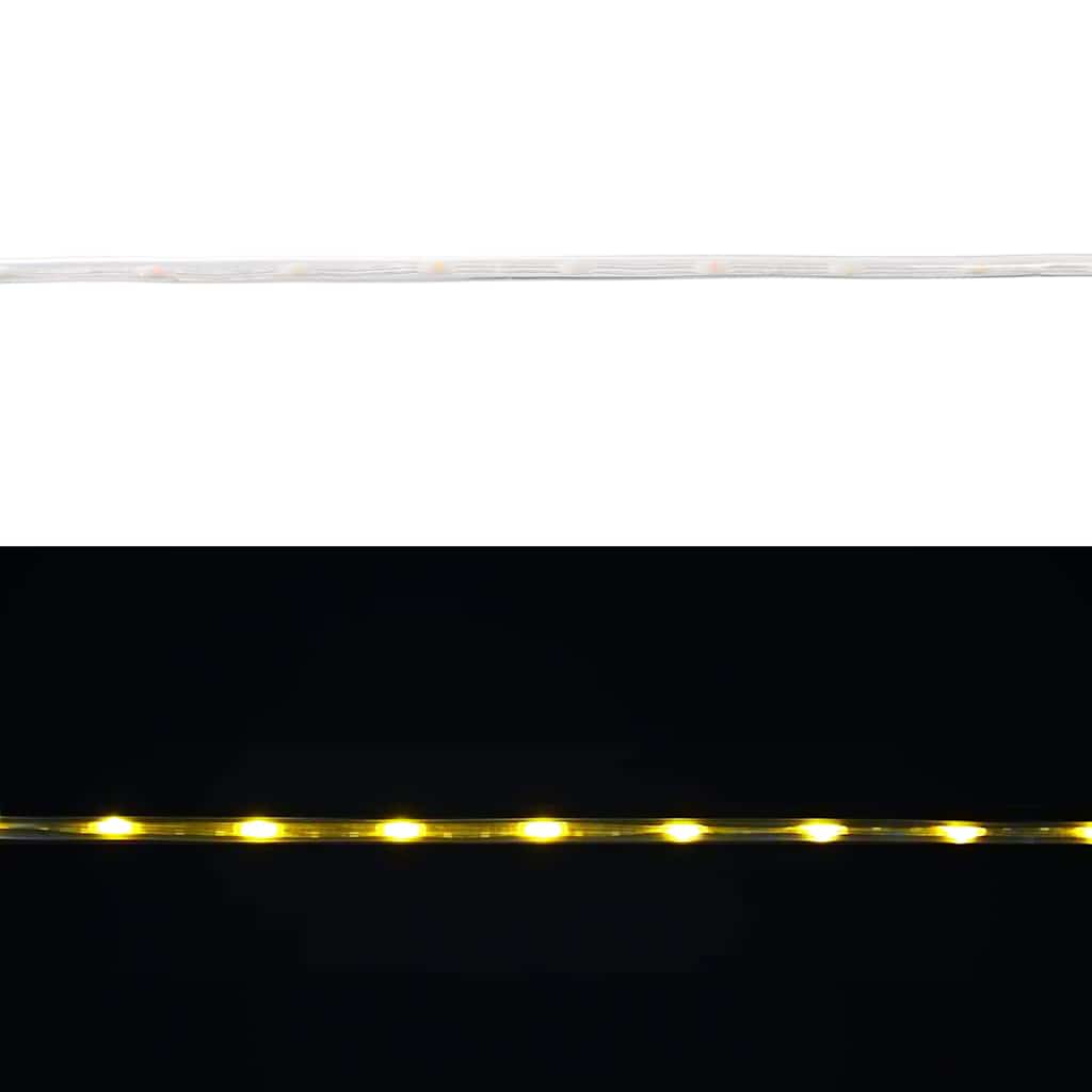 Lichtseil mit 1200 LEDs Warmes Weiß 50 m PVC