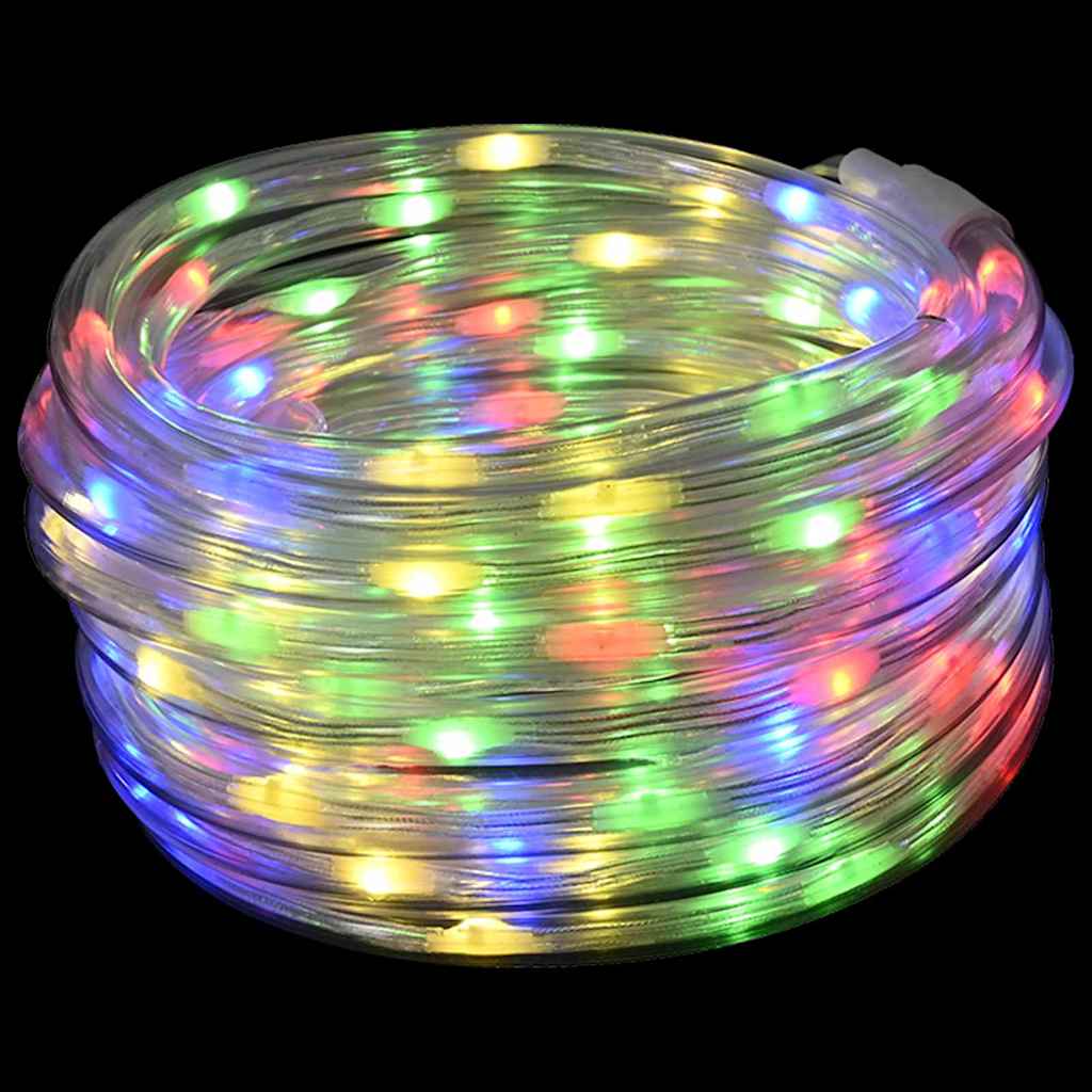 Lichtseil mit 480 LEDs Mehrfarbig 20 m PVC