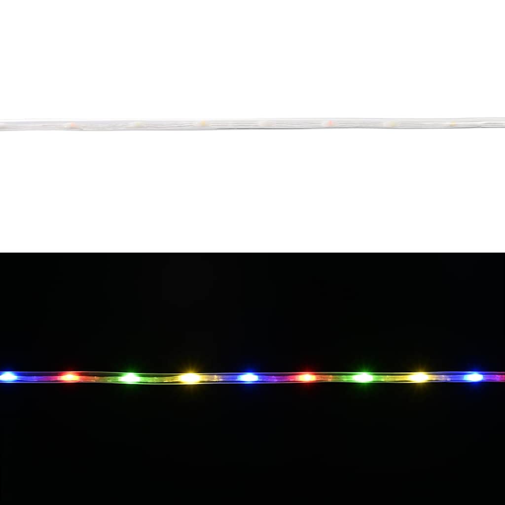 Lichtseil mit 1200 LEDs Mehrfarbig 50 m PVC