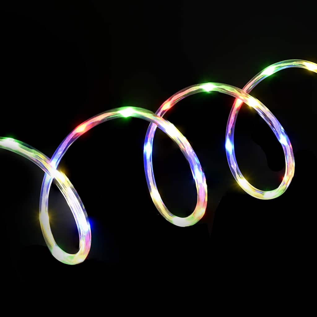 Lichtseil mit 1200 LEDs Mehrfarbig 50 m PVC