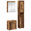 Badezimmermöbel-Set TULUM 3 pcs Altholz 60 x 34 x 63 cm
