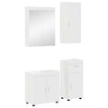 Badezimmermöbel-Set TULUM 4 pcs Weiß 60 x 34 x 63 cm