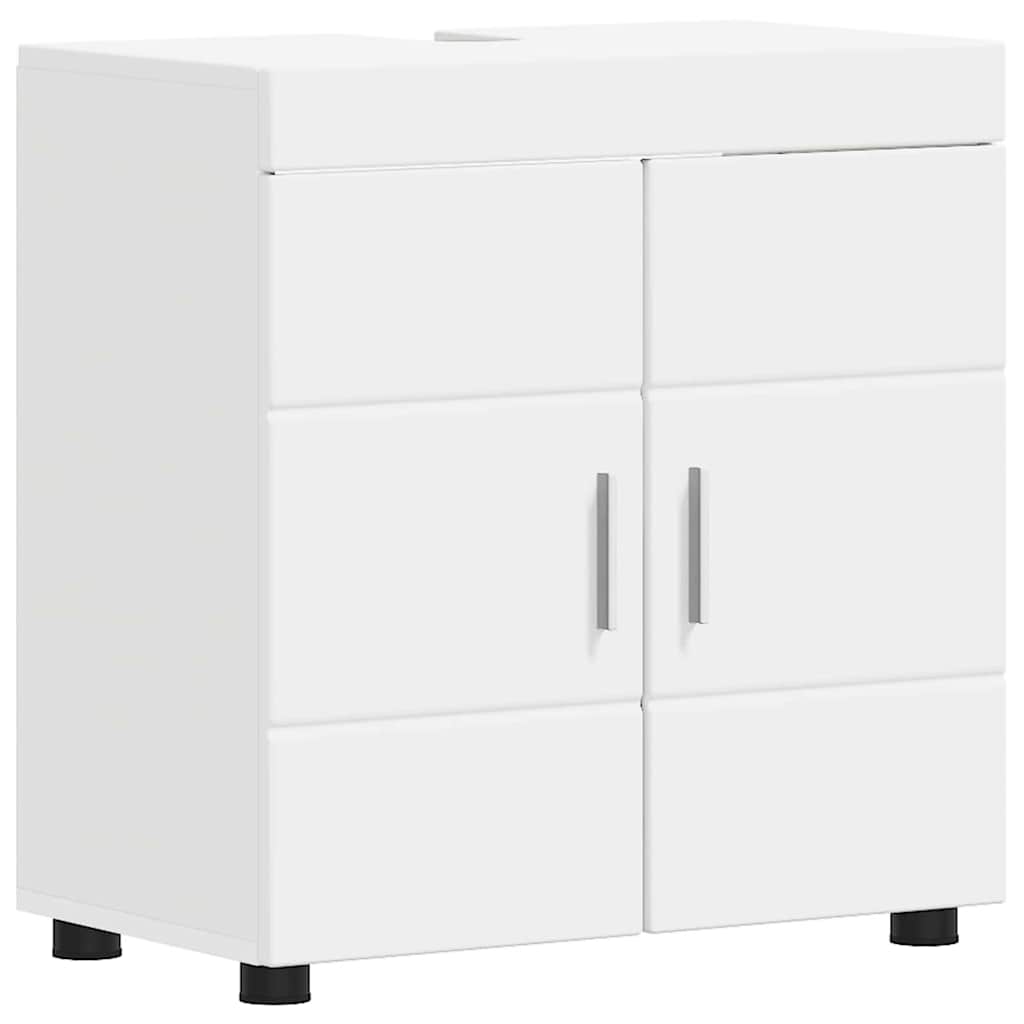 Badezimmermöbel-Set TULUM 4 pcs Weiß 60 x 34 x 63 cm