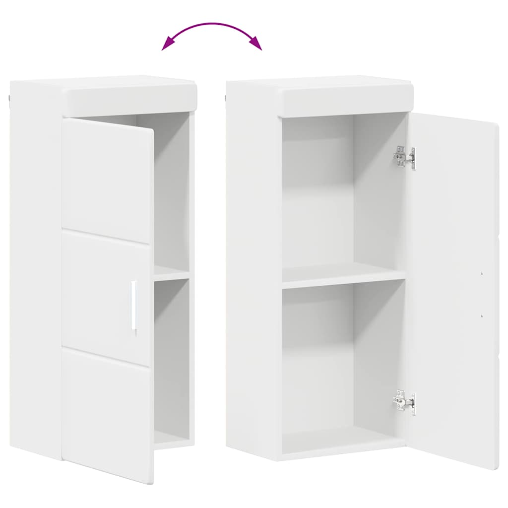 Badezimmermöbel-Set TULUM 4 pcs Weiß 60 x 34 x 63 cm