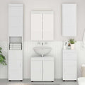 Badezimmermöbel-Set TULUM 5 pcs Weiß 60 x 34 x 63 cm