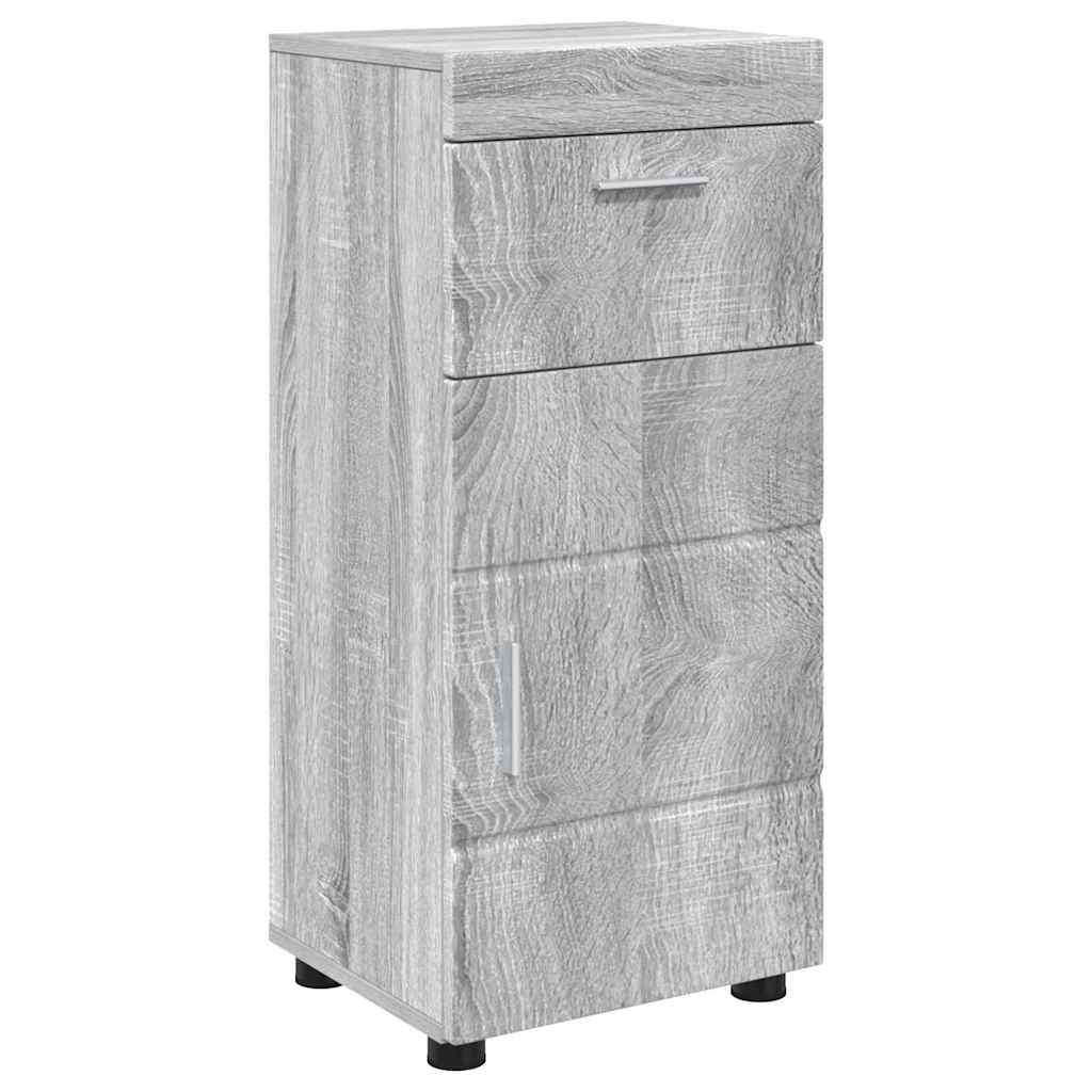 Badezimmermöbel-Set TULUM 5 pcs Graues Sonoma 60 x 34 x 63 cm