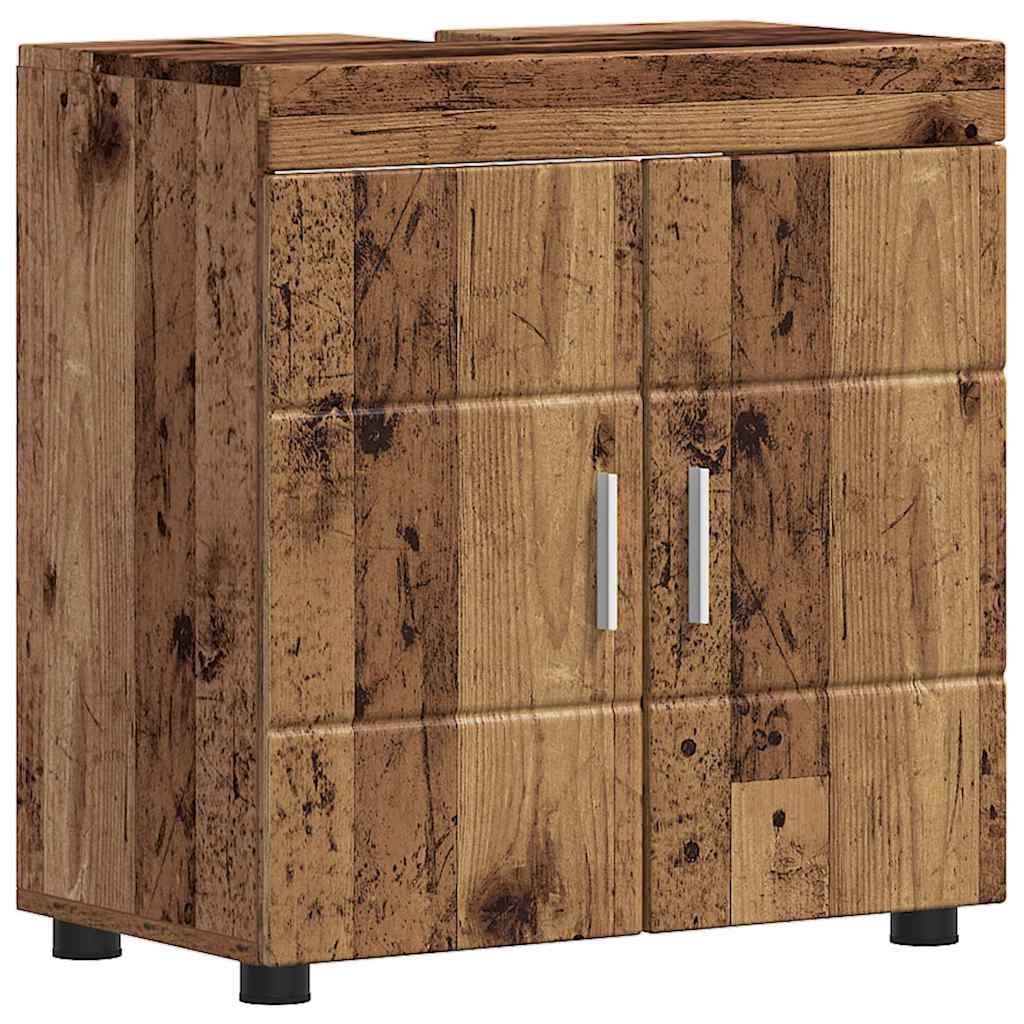 Badezimmermöbel-Set TULUM 5 pcs Altholz 60 x 34 x 63 cm