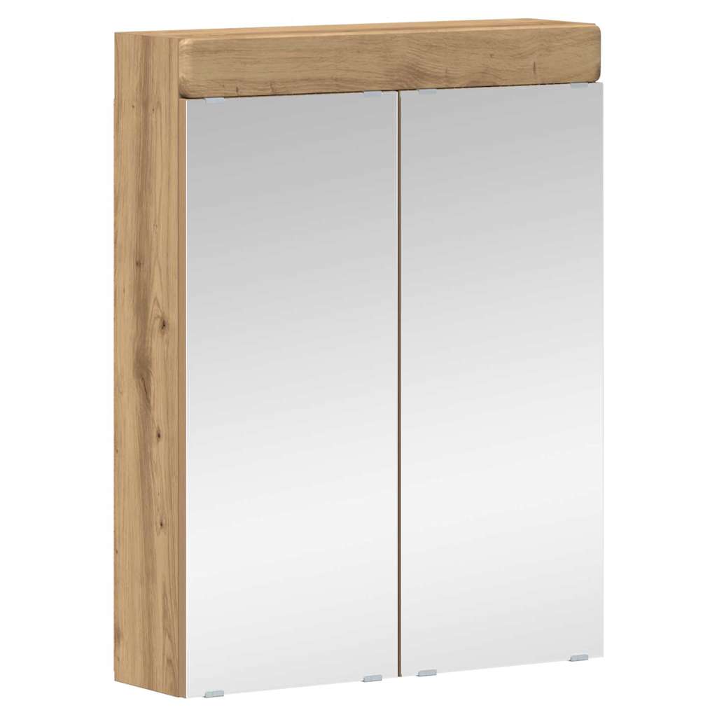 Badezimmermöbel-Set TULUM 5 pcs Artisan-Eiche 60 x 34 x 63 cm
