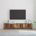 TV-Einheiten 2 pcs Altholz 210 x 35 x 41 cm Holzwerkstoff