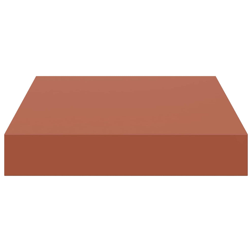 Wandregal Wandmontiert 4 pcs Rot 23 x 23,5 x 4 cm Holzwerkstoff
