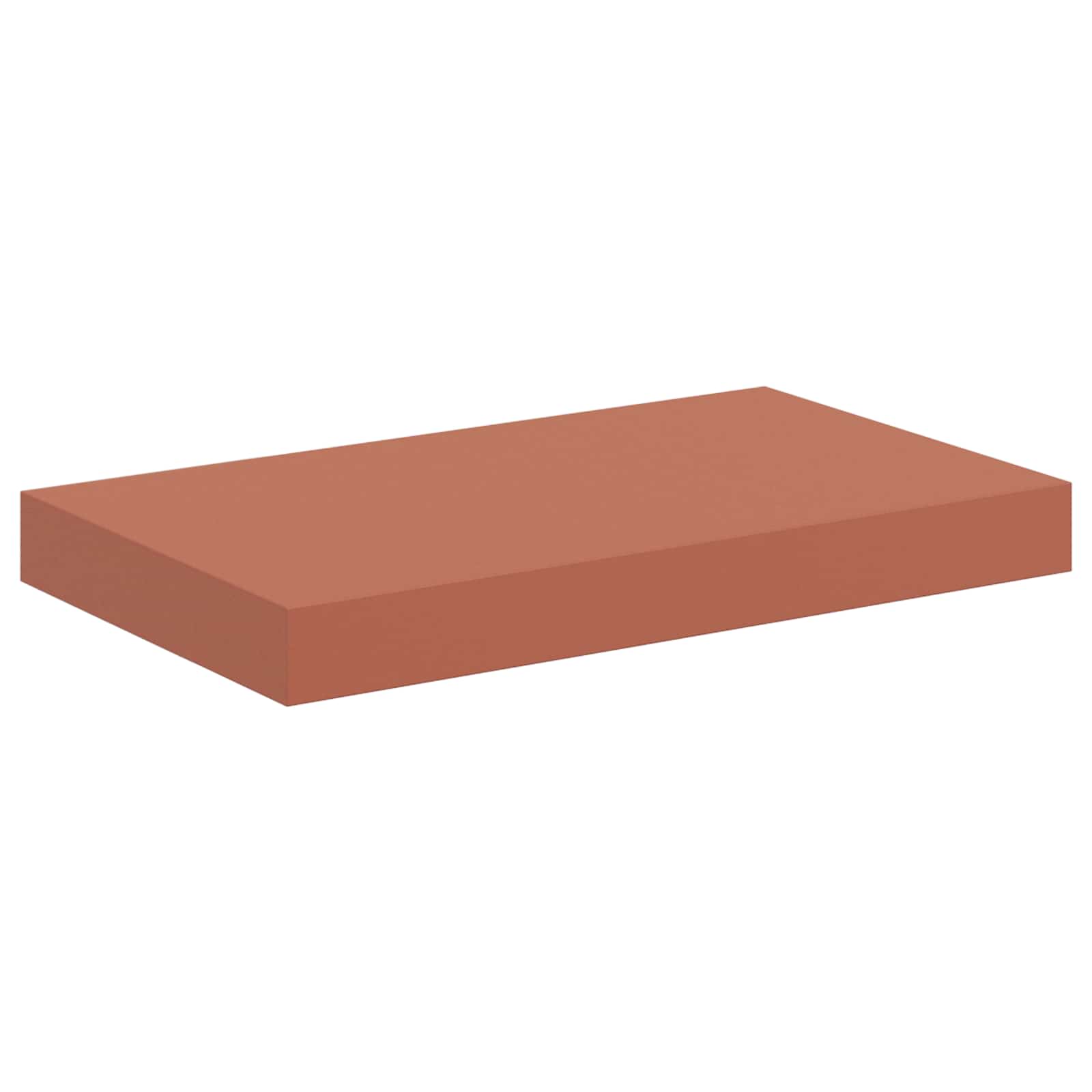 Wandregal Wandmontiert 4 pcs Rot 40 x 23,5 x 4 cm Holzwerkstoff