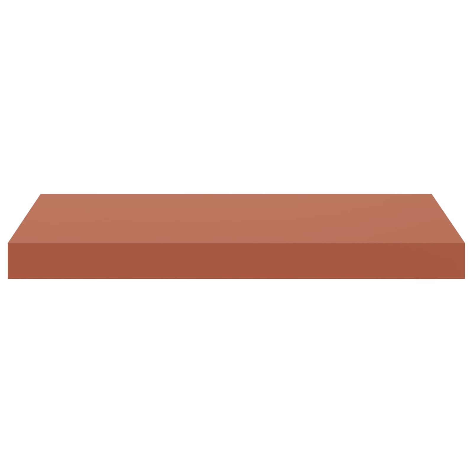 Wandregal Wandmontiert 2 pcs Rot 50 x 23 x 4 cm Holzwerkstoff