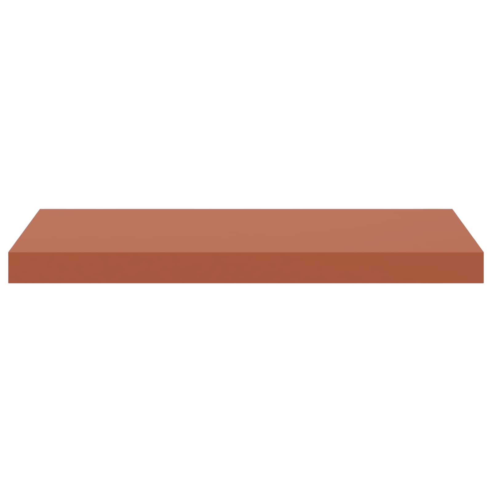 Wandregal Wandmontiert 4 pcs Rot 60 x 23 x 4 cm Holzwerkstoff