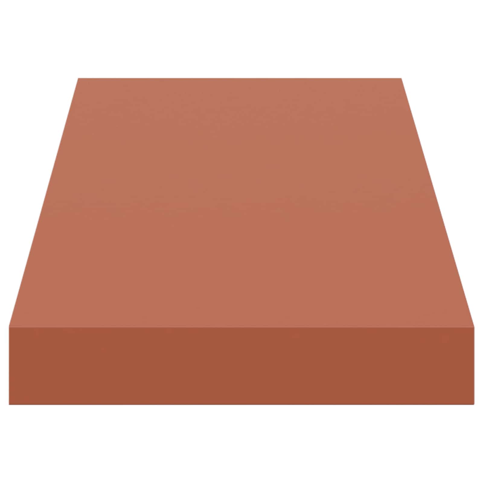 Wandregal Wandmontiert 4 pcs Rot 60 x 23 x 4 cm Holzwerkstoff