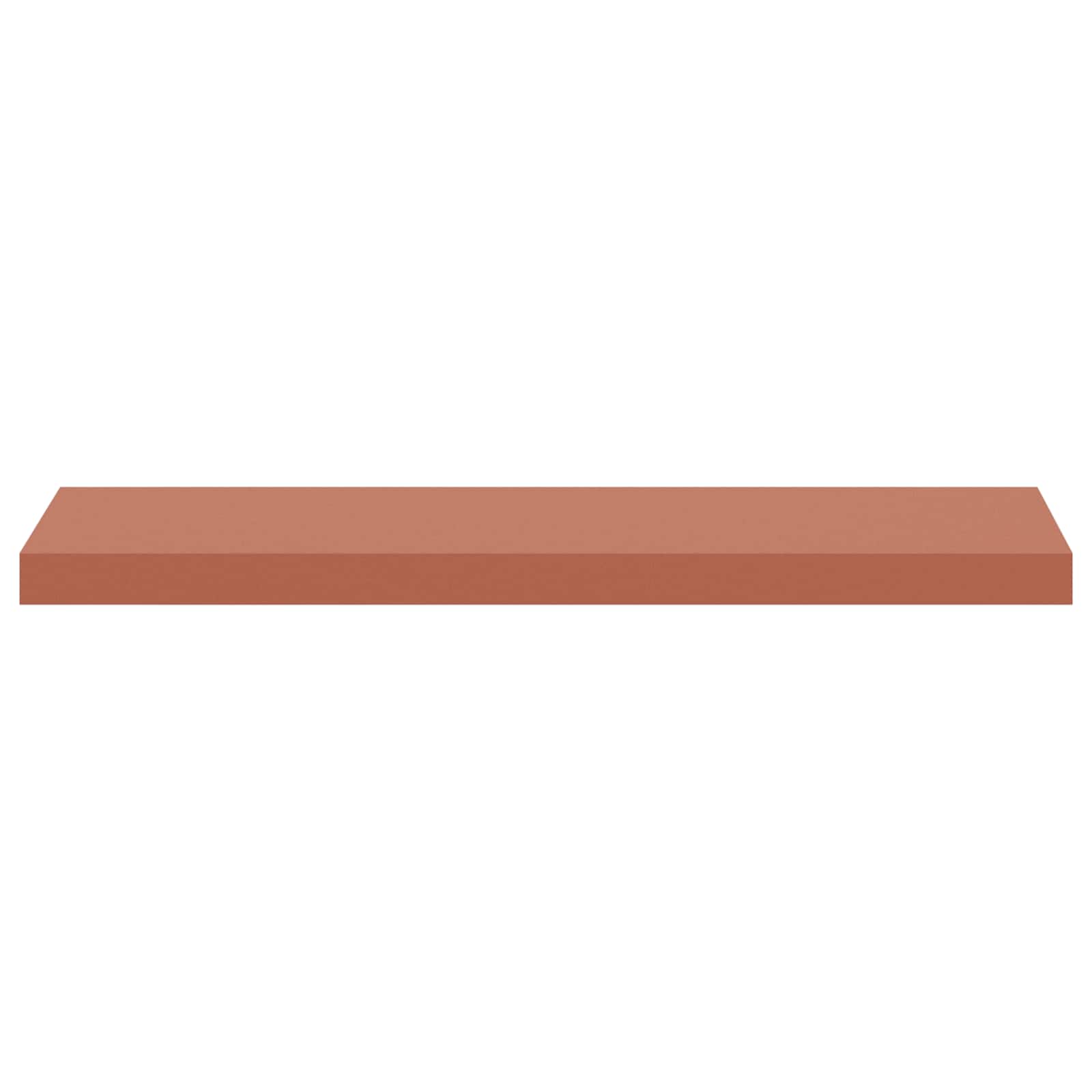 Wandregal Wandmontiert Rot 80 x 23,5 x 4 cm Holzwerkstoff