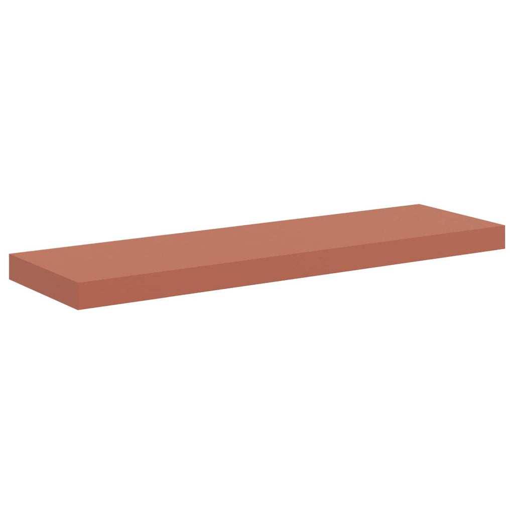 Wandregal Wandmontiert 4 pcs Rot 90 x 23,5 x 4 cm Holzwerkstoff