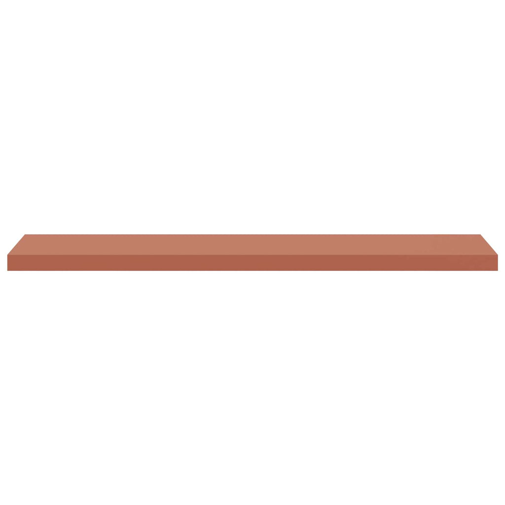Wandregal Wandmontiert Rot 120 x 23,5 x 4 cm Holzwerkstoff