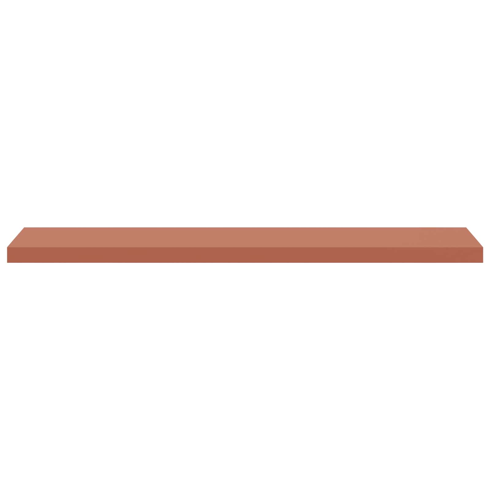 Wandregal 2 pcs Rot 120 x 23,5 x 4 cm Holzwerkstoff