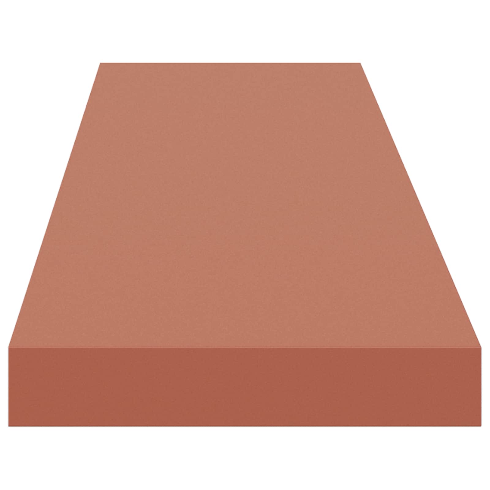 Wandregal 2 pcs Rot 120 x 23,5 x 4 cm Holzwerkstoff