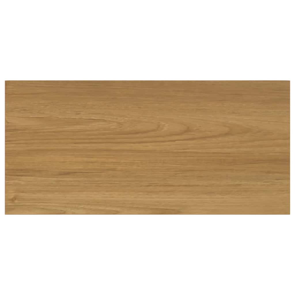 Wandregal Wandmontiert 4 pcs Braun 50 x 23 x 4 cm Holzwerkstoff