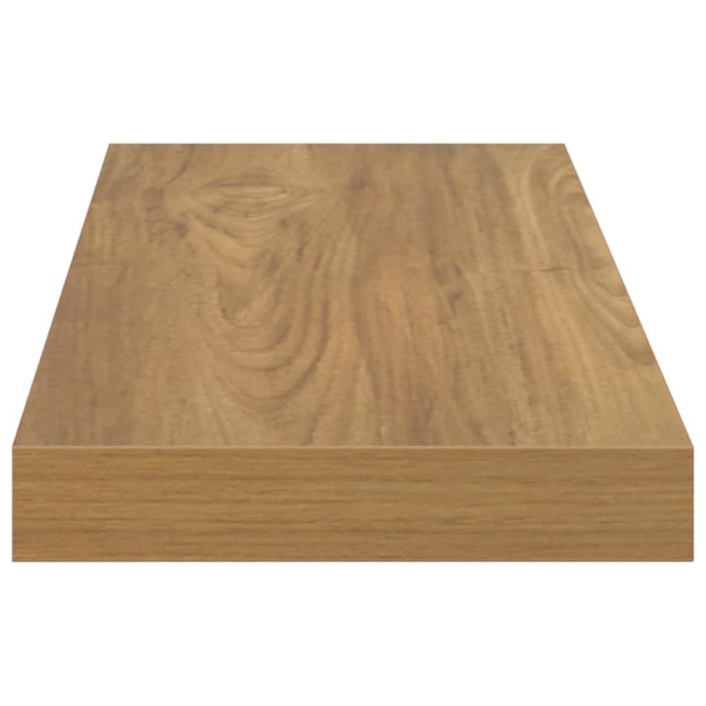 Wandregal 2 pcs Braun 90 x 23,5 x 4 cm Holzwerkstoff