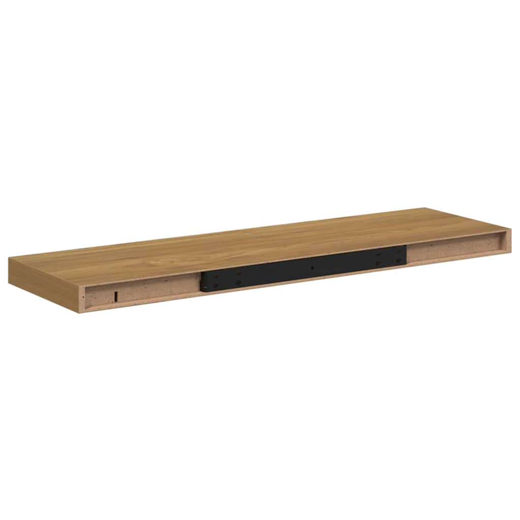Wandregal 4 pcs Braun 90 x 23,5 x 4 cm Holzwerkstoff