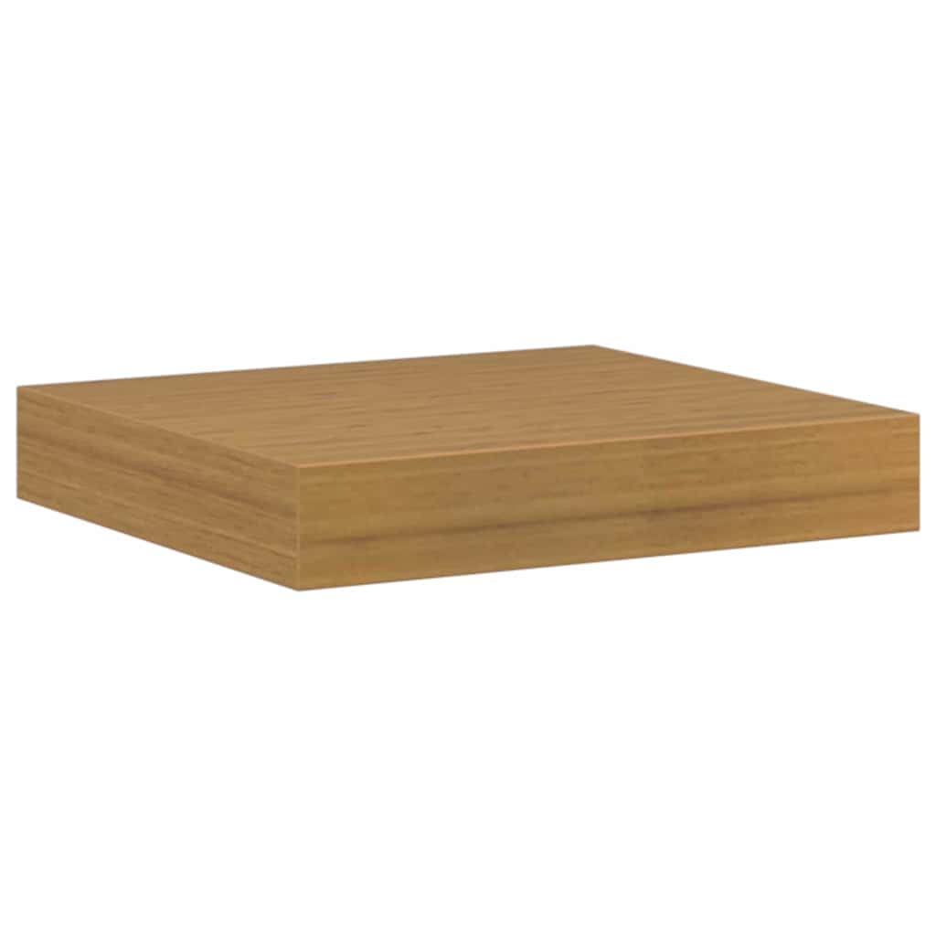 Wandregal 4 pcs Beige 23 x 23,5 x 4 cm Holzwerkstoff