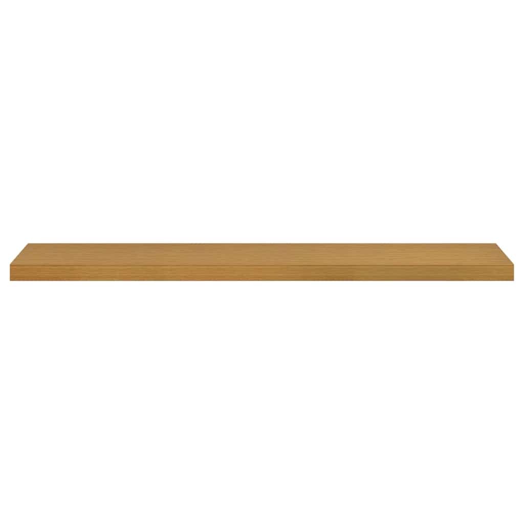 Wandregal 2 pcs Beige 120 x 23,5 x 4 cm Holzwerkstoff