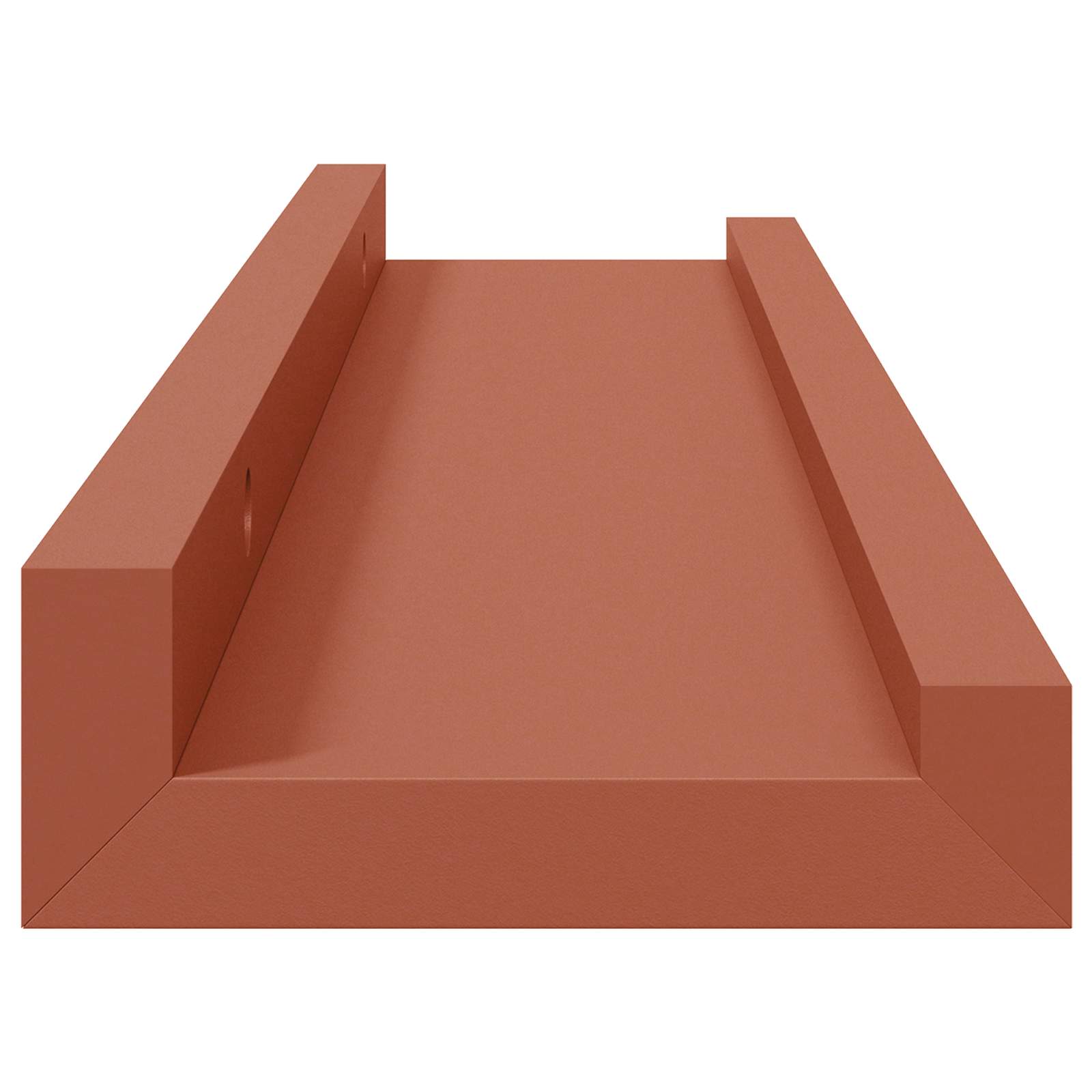 Wandregal mit Regal 4 pcs Rot 40 x 9 x 3 cm Holzwerkstoff