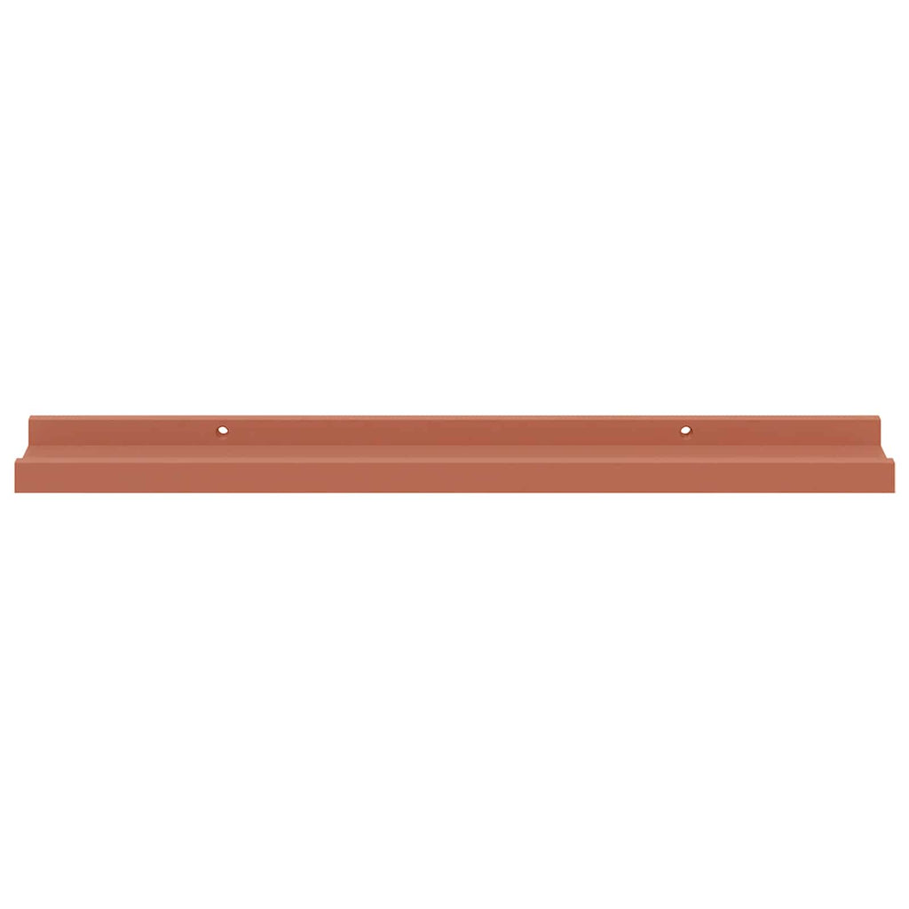 Wandregal mit Regal 4 pcs Rot 60 x 9 x 3 cm Holzwerkstoff