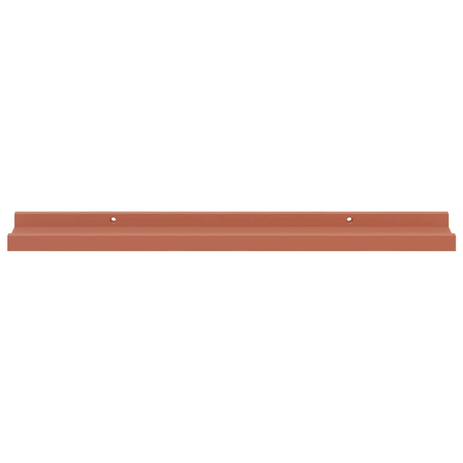 Wandregal mit Regal 4 pcs Rot 60 x 9 x 3 cm Holzwerkstoff