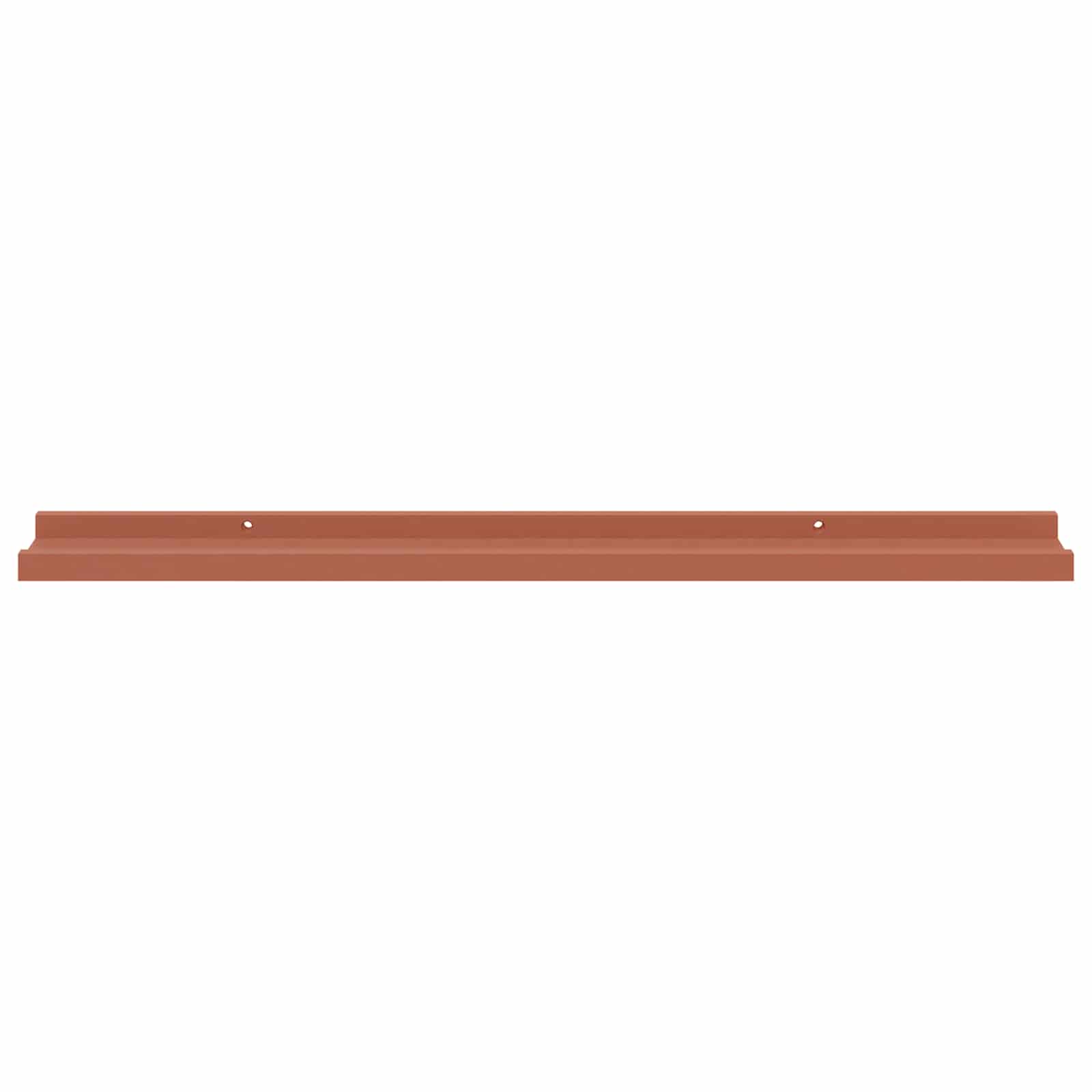 Wandregal mit Regal 4 pcs Rot 80 x 9 x 3 cm Holzwerkstoff
