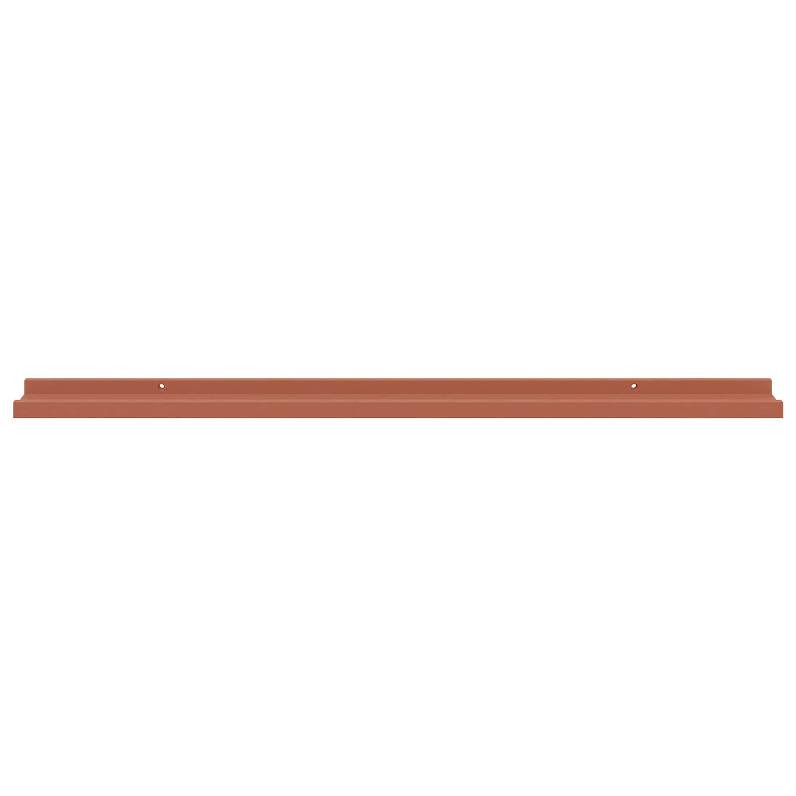 Wandregal mit Regal 4 pcs Rot 100 x 9 x 3 cm Holzwerkstoff