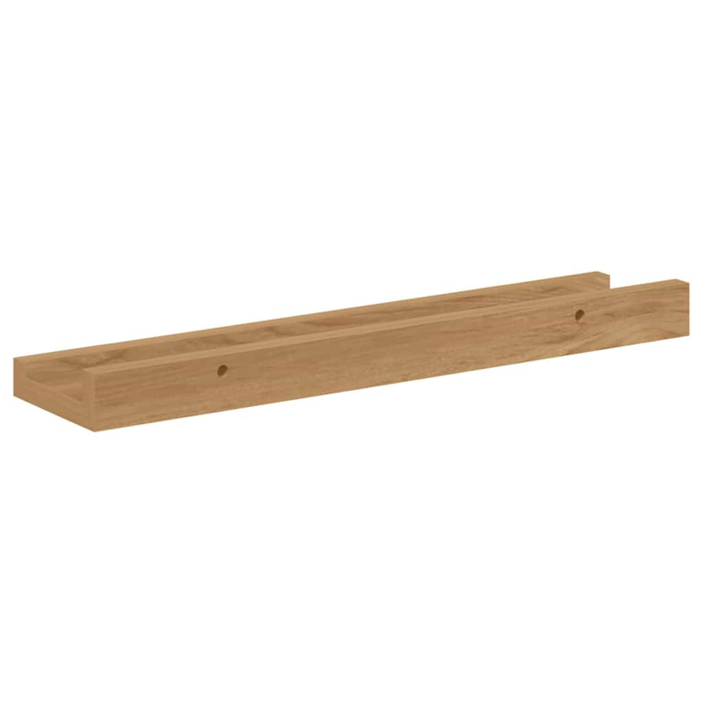 Wandregal mit Regal 4 pcs Braun 40 x 9 x 3 cm Holzwerkstoff